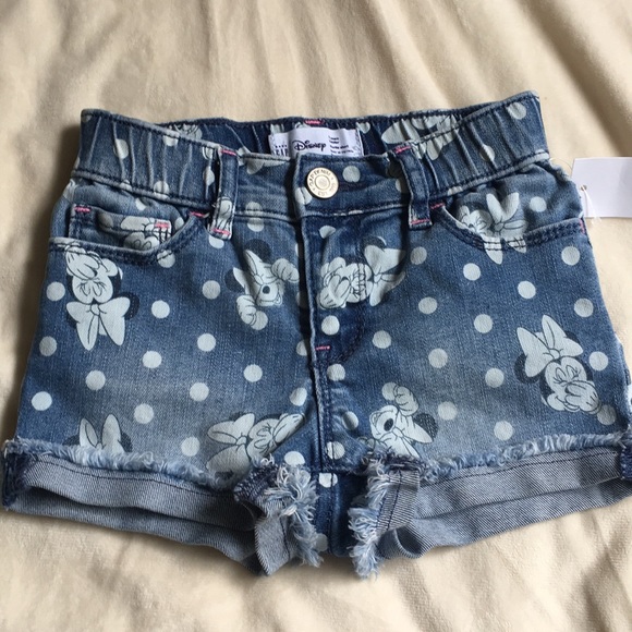 minnie mouse jean shorts
